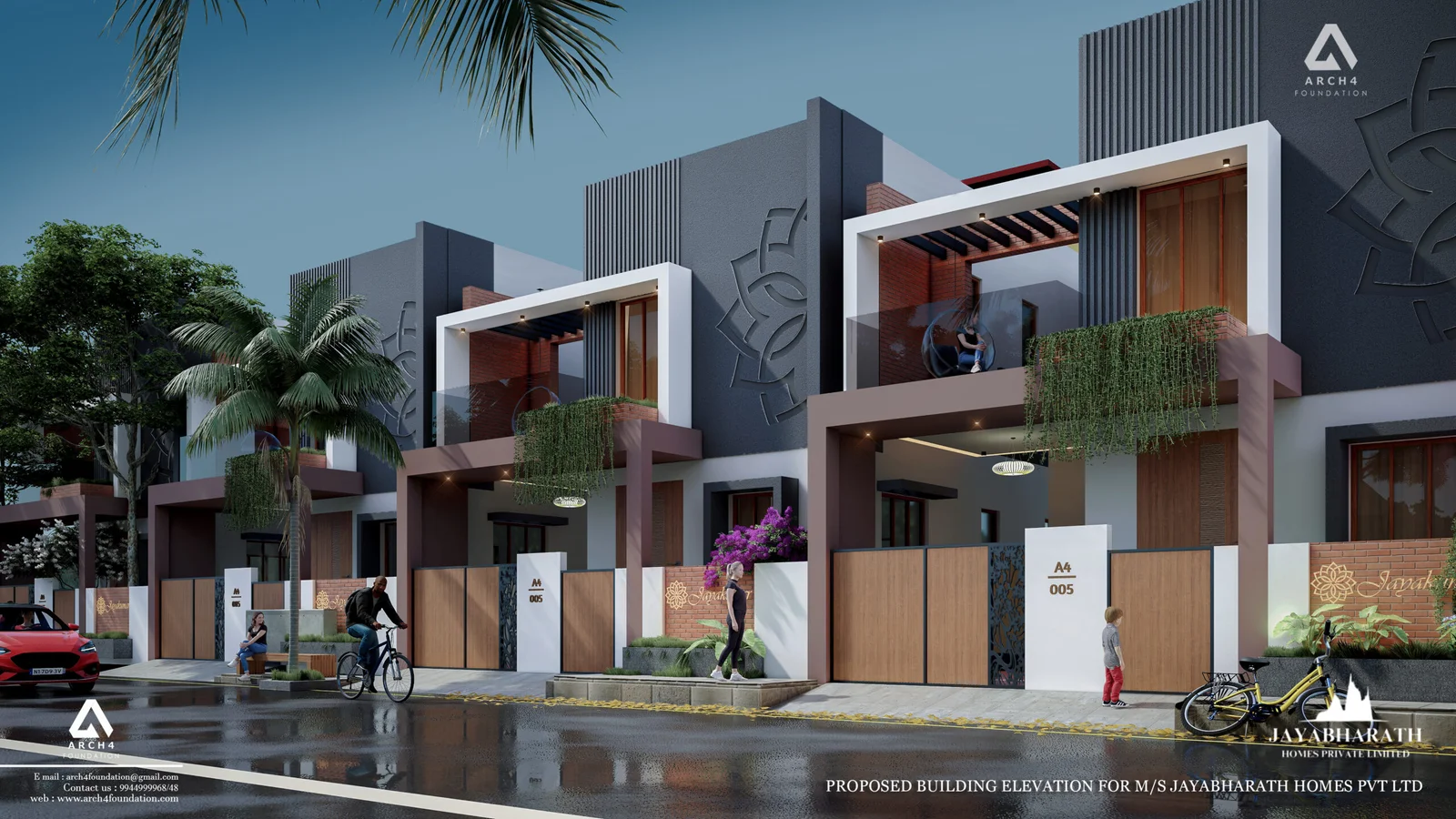 Premium villa exterior