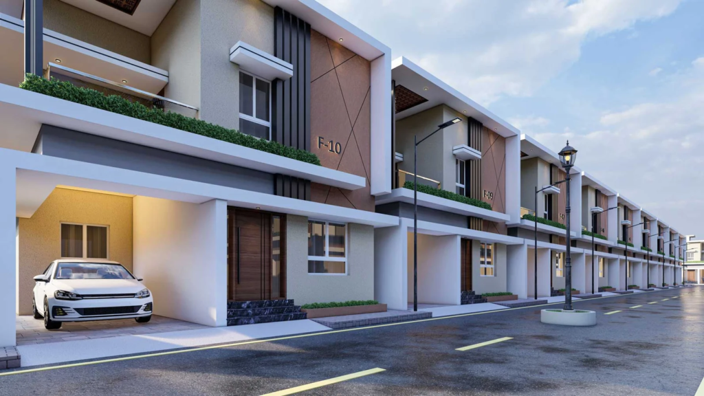 Modern 2 BHK apartment interior